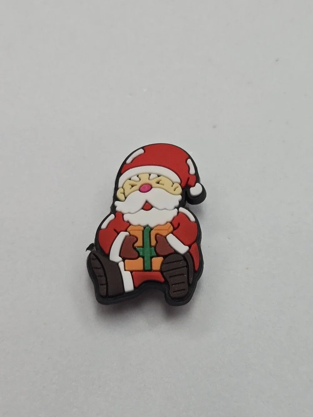 Santa Gift Croc Shoe Charm Christmas Present Holiday Novelty Xmas Jibbitz Style